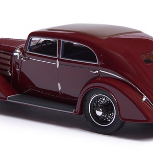 1932 Austro-Daimler ADR8 Alpine sedan scale model in 1:43 scale by Esval Models FREE SHIPPING image 3