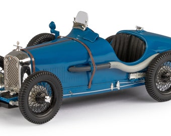 1928 Amilcar C6 racer scale model in 1:43 scale by Esval Models - FREE SHIPPING