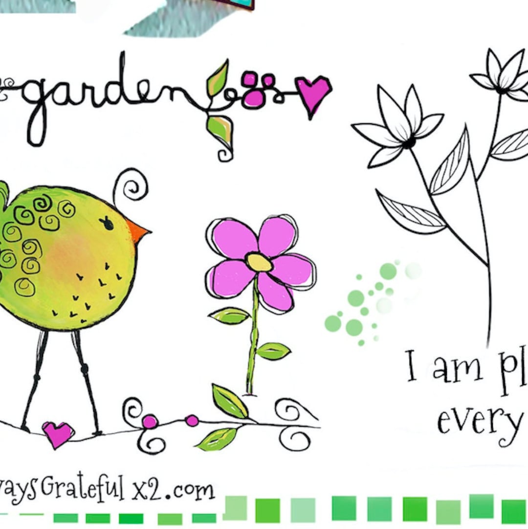 Grow a Garden, Bible Journal Page, Bible Journal, Faith, Christian ...