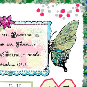 Bible Study for Women , Bible Study Art, Christian Art,  Bible Journal Page, Bible Journal, Christian Printable,  Christian Digital Art