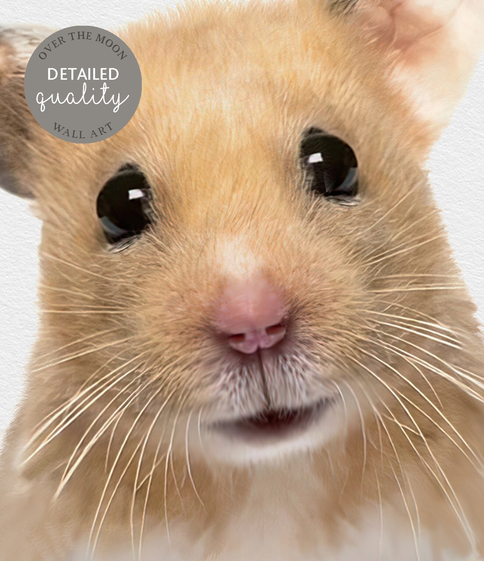 Hamster Nursery Wall Art Printable Digital Download Curious Etsy