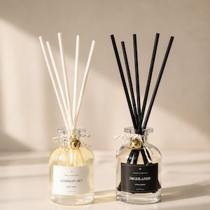 Luxury Reed Diffuser | The UK Collection | Handmade Home Fragrance | London Sky & Highlands