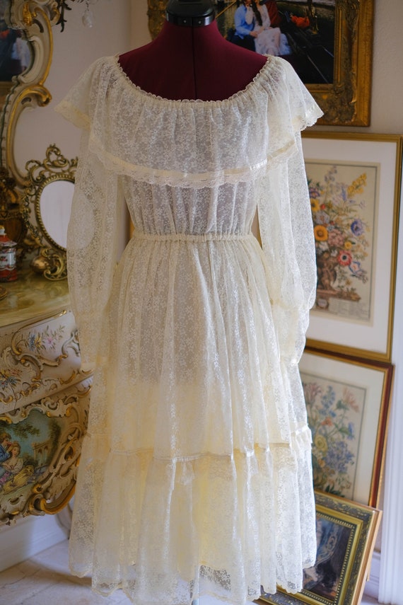 Gunne Sax Lace Dress - image 2