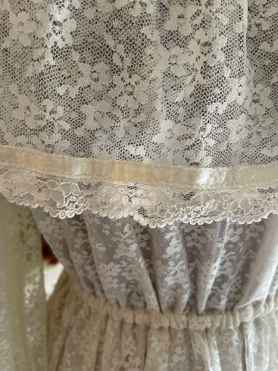 Gunne Sax Lace Dress - image 9