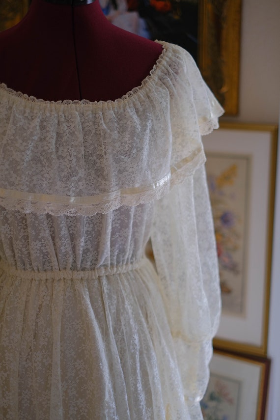 Gunne Sax Lace Dress - image 4