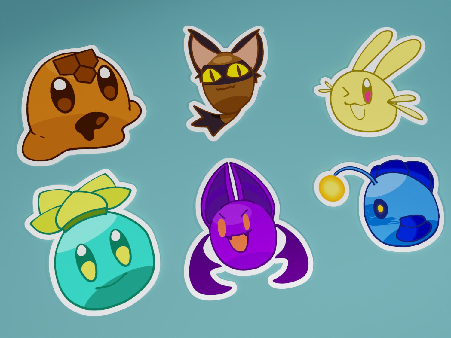 Slime Rancher 2 Plushies - Batty Slime, Angler Slime, Cotton Slime,Plushies,Home  + Office,Good Smile Connect,Slime Rancher