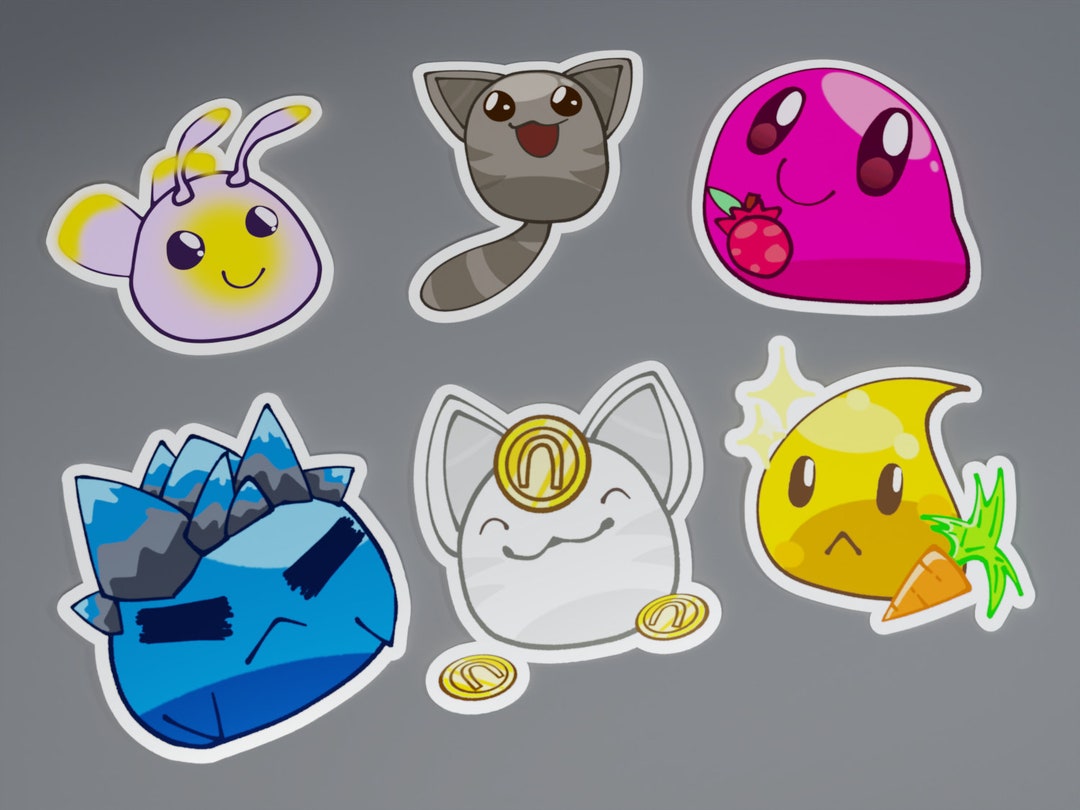 Slime Rancher Stickers -  Hong Kong