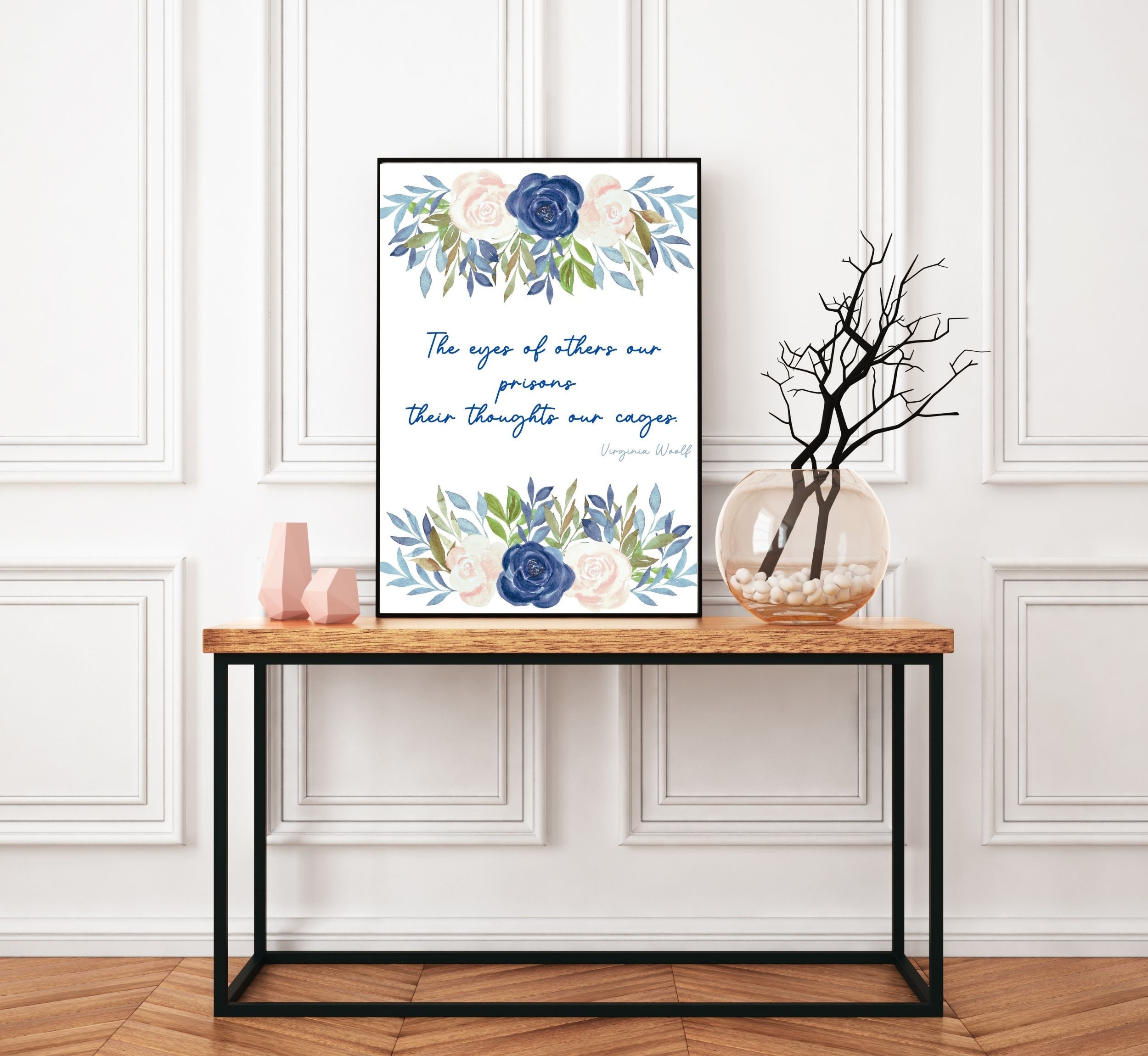 Inspirational Quote Motivational Quote Wall Art. Virginia | Etsy