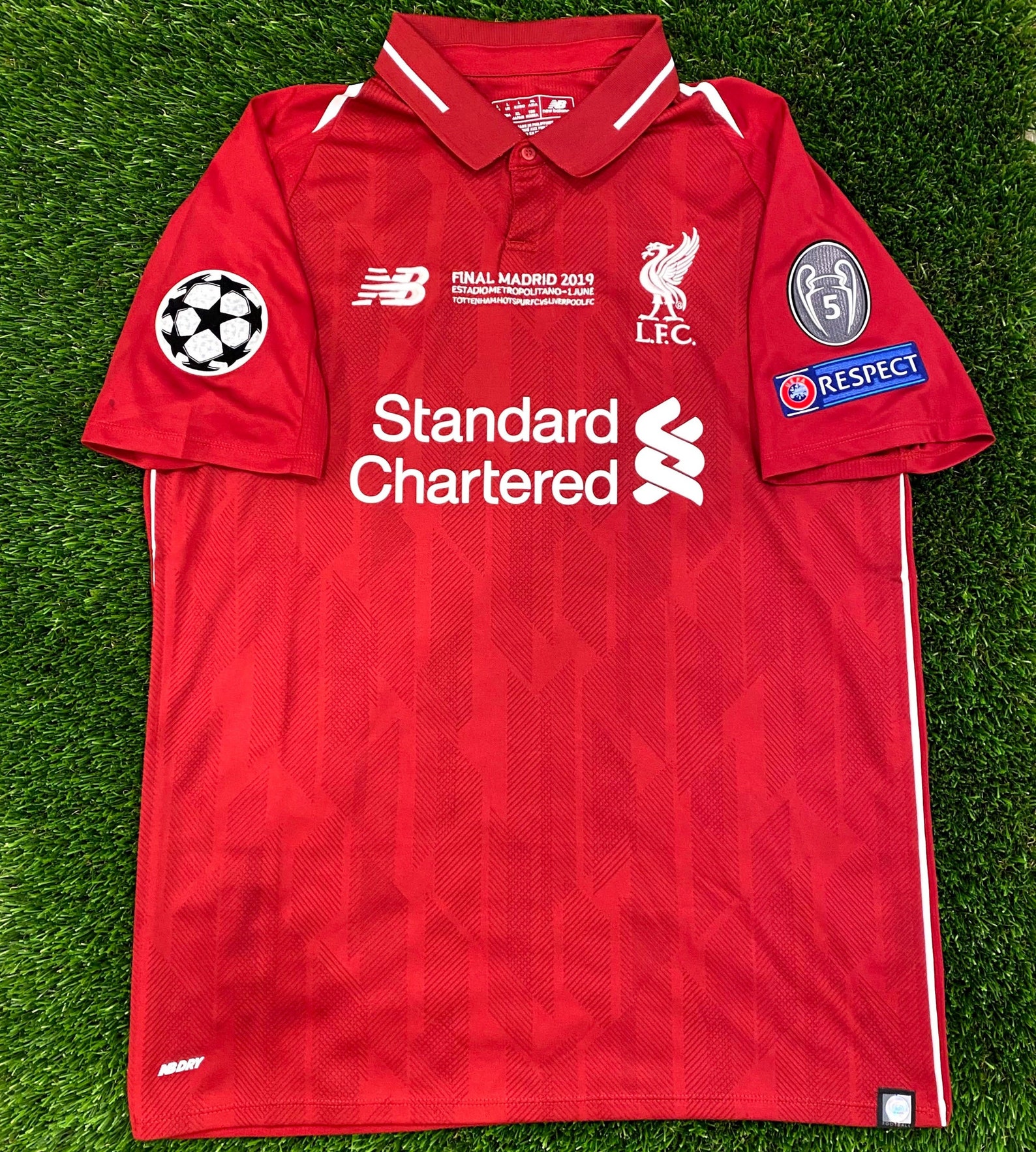 Virgil van Dijk 2018-2019 Liverpool UCL Kit Liverpool 2019 | Etsy