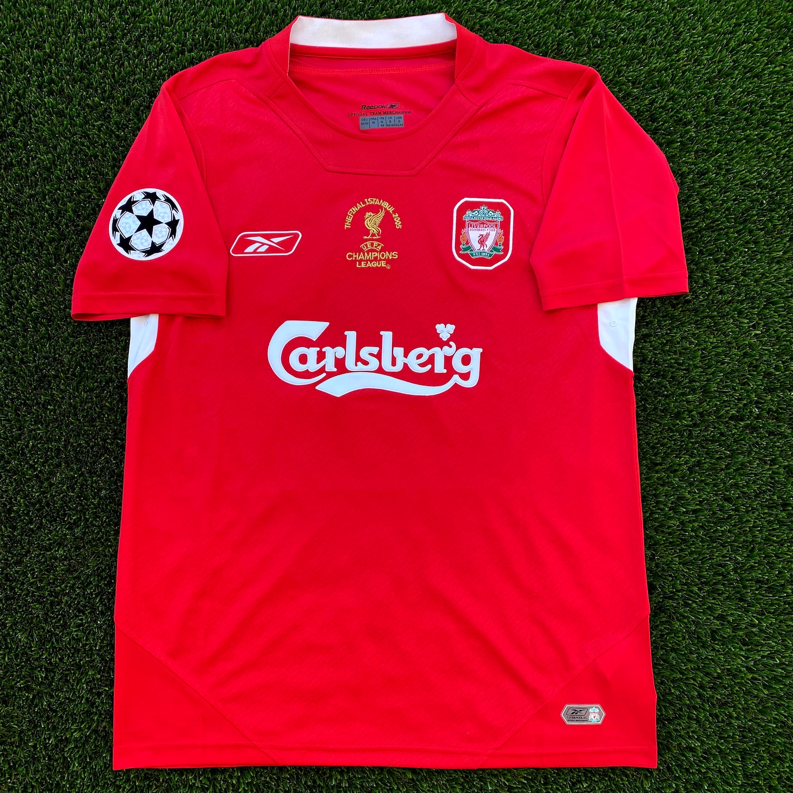Steven Gerrard Liverpool 2005 Jersey 8 Gerrard Final UCL 2005 Etsy