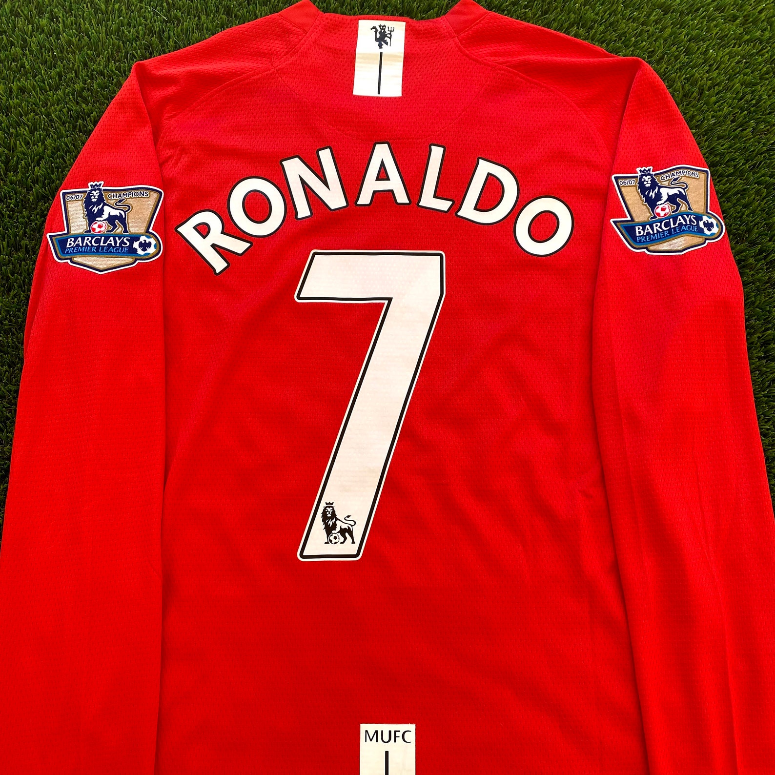 Ronaldo 2008 Manchester United Jersey EPL Patches Long Sleeve Etsy Ronaldo 2008 Manchester United Jersey EPL Patches Long Sleeve Etsy