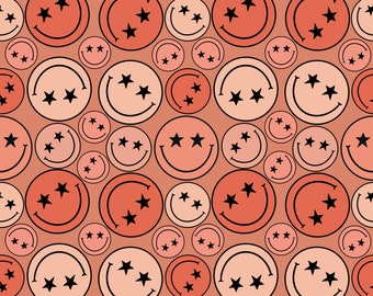 Smiley Wallpaper Etsy