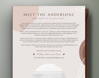House Offer Letter, Real Estate Editable Printable Home Offer Letter, Letter to Seller Template, Offer Letter Template, Buyer Offer Letter