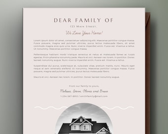 Home Offer Letter, Letter to Seller Template, Home Buyer Letter to Seller, Real Estate Editable House Offer Letter, Word, Instant Download