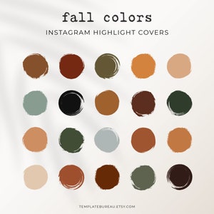 Fall Instagram Story Highlight Covers, Aesthetic Instagram Covers, Instagram Branding, Instagram Highlight Covers, Earthy Tones Neutral