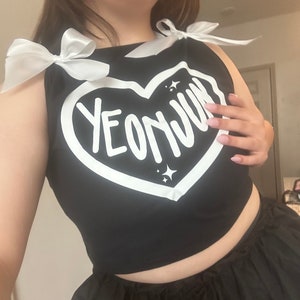 CUSTOM kpop t-shirt, custom kpop shirt, kpop tee, kpop baby tee, kpop crop top