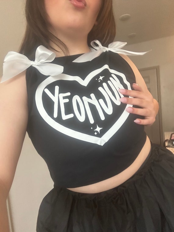 CUSTOM kpop t-shirt, custom kpop shirt, kpop tee, kpop baby tee, kpop crop top