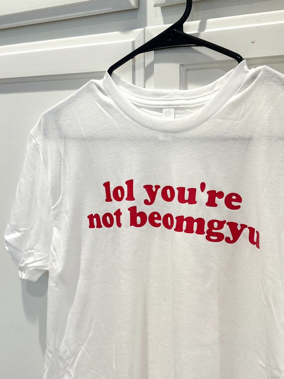 CUSTOM saying/quote kpop t-shirt, custom kpop shirt, kpop tee, kpop baby tee, kpop crop top, kpop t-shirt