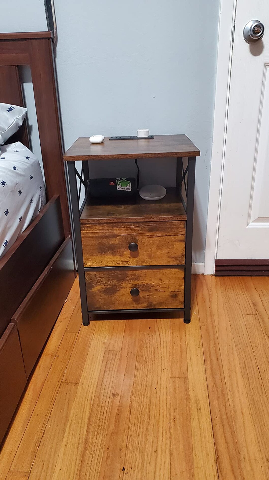 Rustic Brown End Table Side Table Small Side Table Furniture Etsy