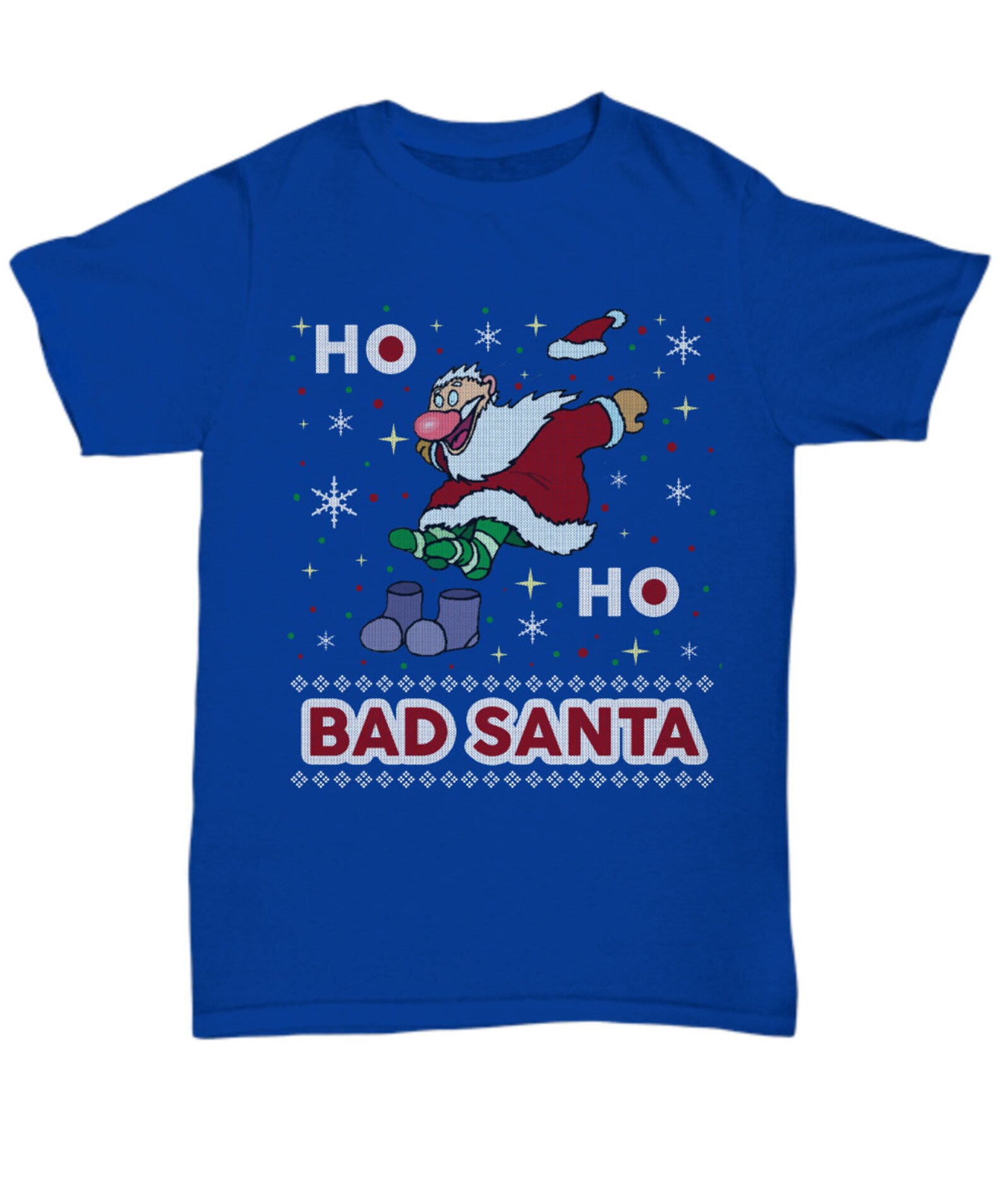 Bad Santa Christmas t shirtchristmas crew shirtcute | Etsy