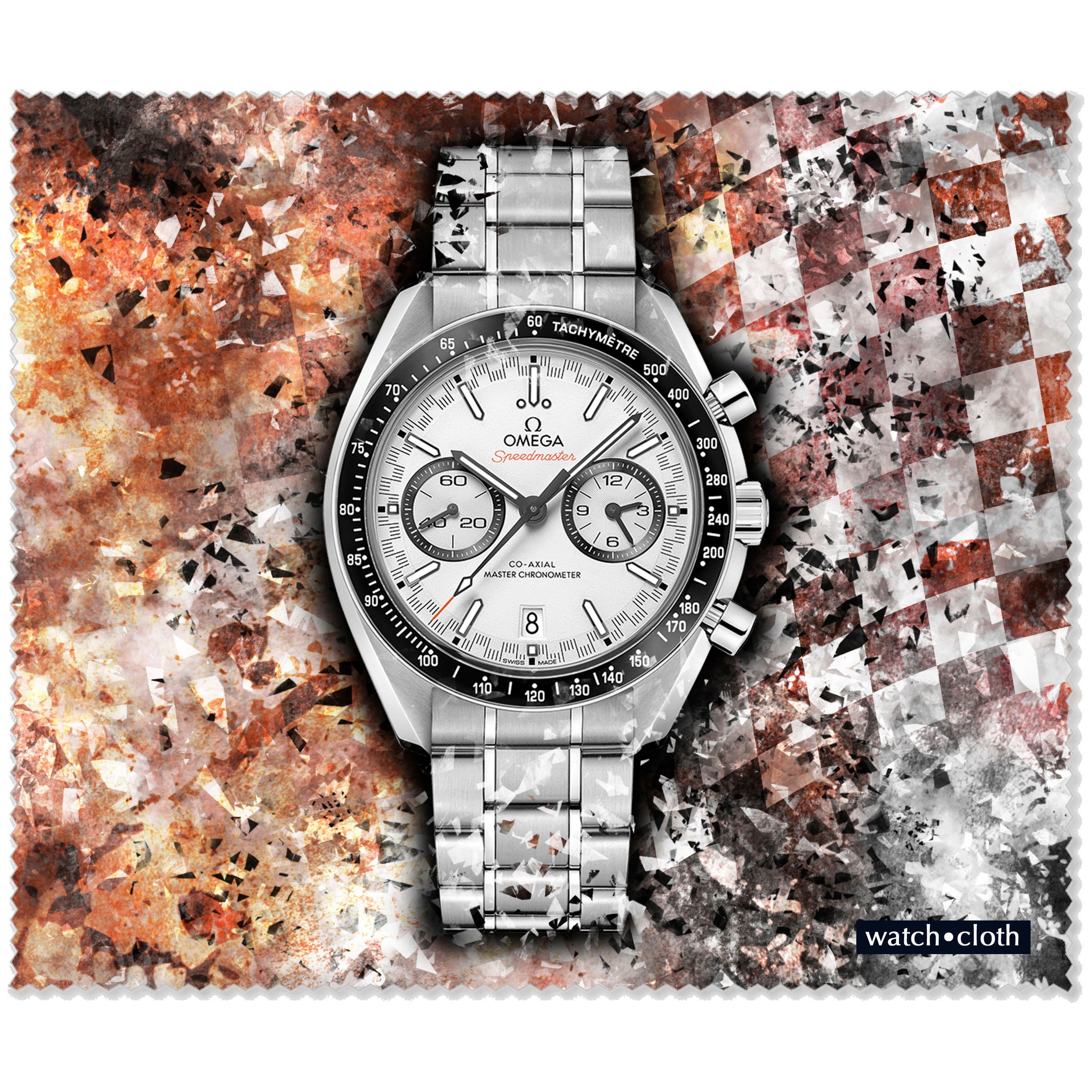 Omega Speedmaster Racing Cleaning Cloth 
