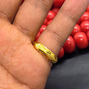 gold, gold ring, 22k gold ring, handmade ring, women jewelry, handmade jewelry, gold jewelry, indian jewellery, solid gold ring, yellow gold ring, wedding jewelry, wedding ring, ring stud, Wedding band