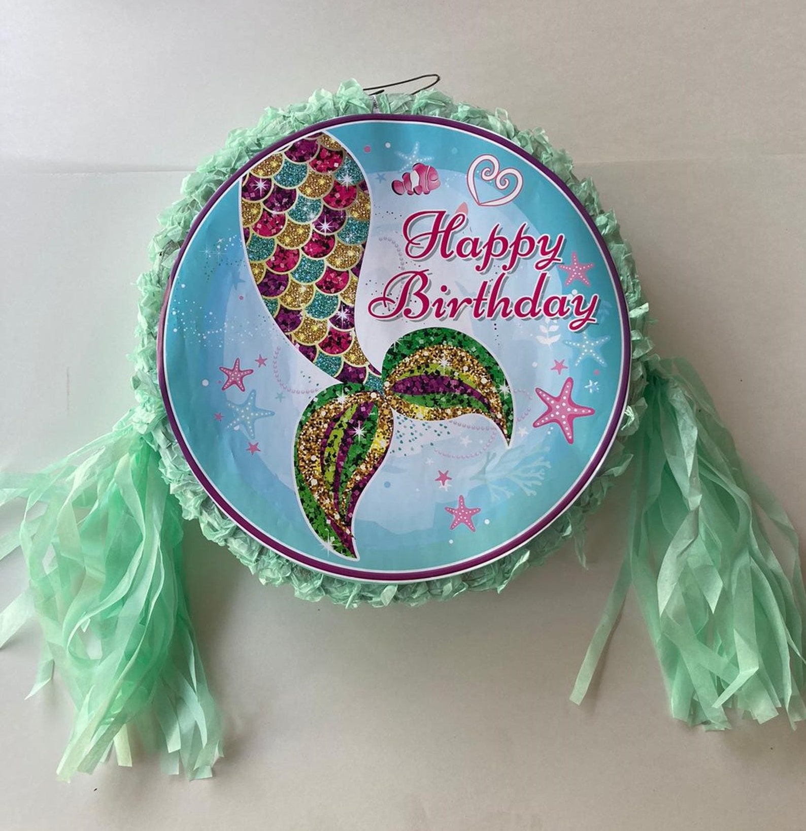 Mermaid Drum Pinatas Mermaid Drum Pinatas