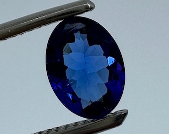 AAA Tanzanit Ädelsten Facetterad, Lös Sten (7x5x2.5 mm)