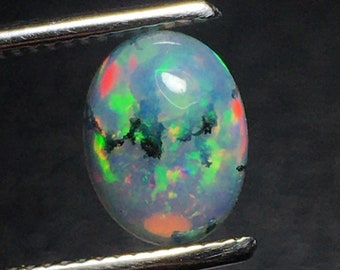 Opal Cabochon AAA Grade Ethiopian Opal Cabochon Opal Gemstone Opal Opal Stone Opal Oval Forest Opal Handmade Gemstone Opal Loose