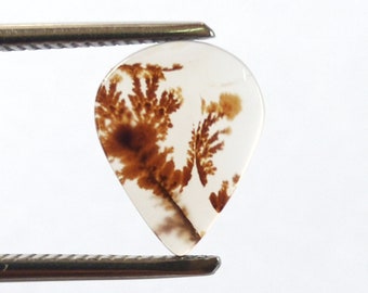 Dendritic Agate Cabochon, Dendritic Agate, Agate Cabochon, Dendrite Agate Cabochon, Scenic Dendritic Agate Cabochon, Agate Gemstone Cabochon