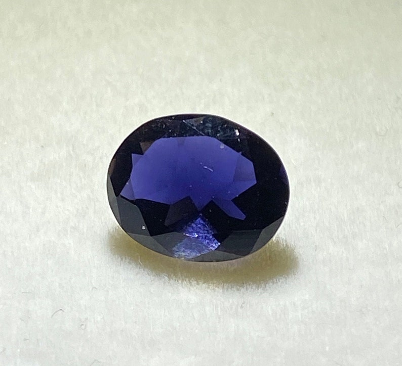 Natural iolite oval cut stone/9X11MM Size/2carat,Iolite Oval Cut Gemstone,Iolite Cut Loose Gemstone,AAA Iolite Faceted Cut,Iolite