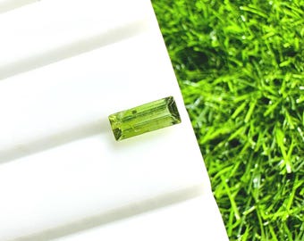 Natural Tourmaline Cut Gemstone Tourmaline Loose Gemstone Tourmaline Faceted Tourmaline Chrome Faceted Tourmaline Gemstone 9.5x4x3.5MM