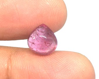 AAA Pink Tourmaline Cabochon, Natural Loose Gemstone, 3.50 Carat  Natural Tourmaline Big Size Cabochon, Pink Tourmaline Cabochon, Tourmaline