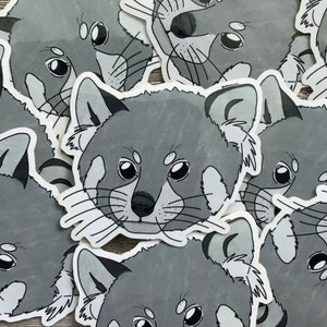 Petit panda roux Sticker