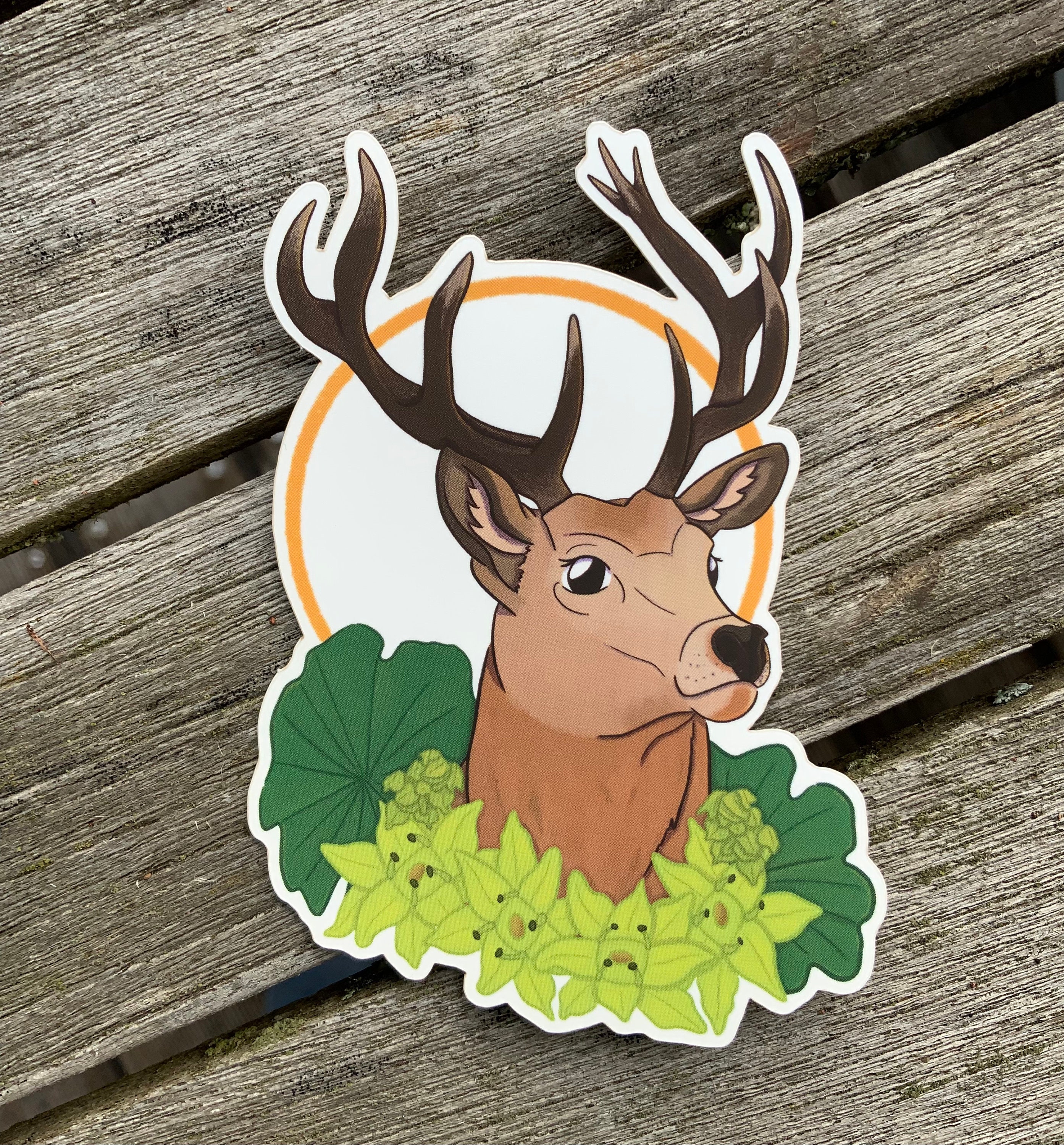Hobby Design Sticker – Hirsche, Rentiere & Rehe Winter-Motive, Ca. 17x15,5 Cm, Für Scrapbooking & Dekoration
