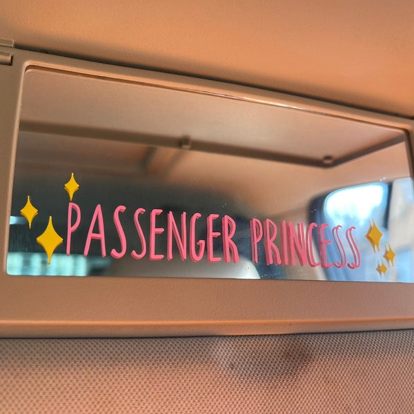 Passenger Princess Car Accessories Etsy