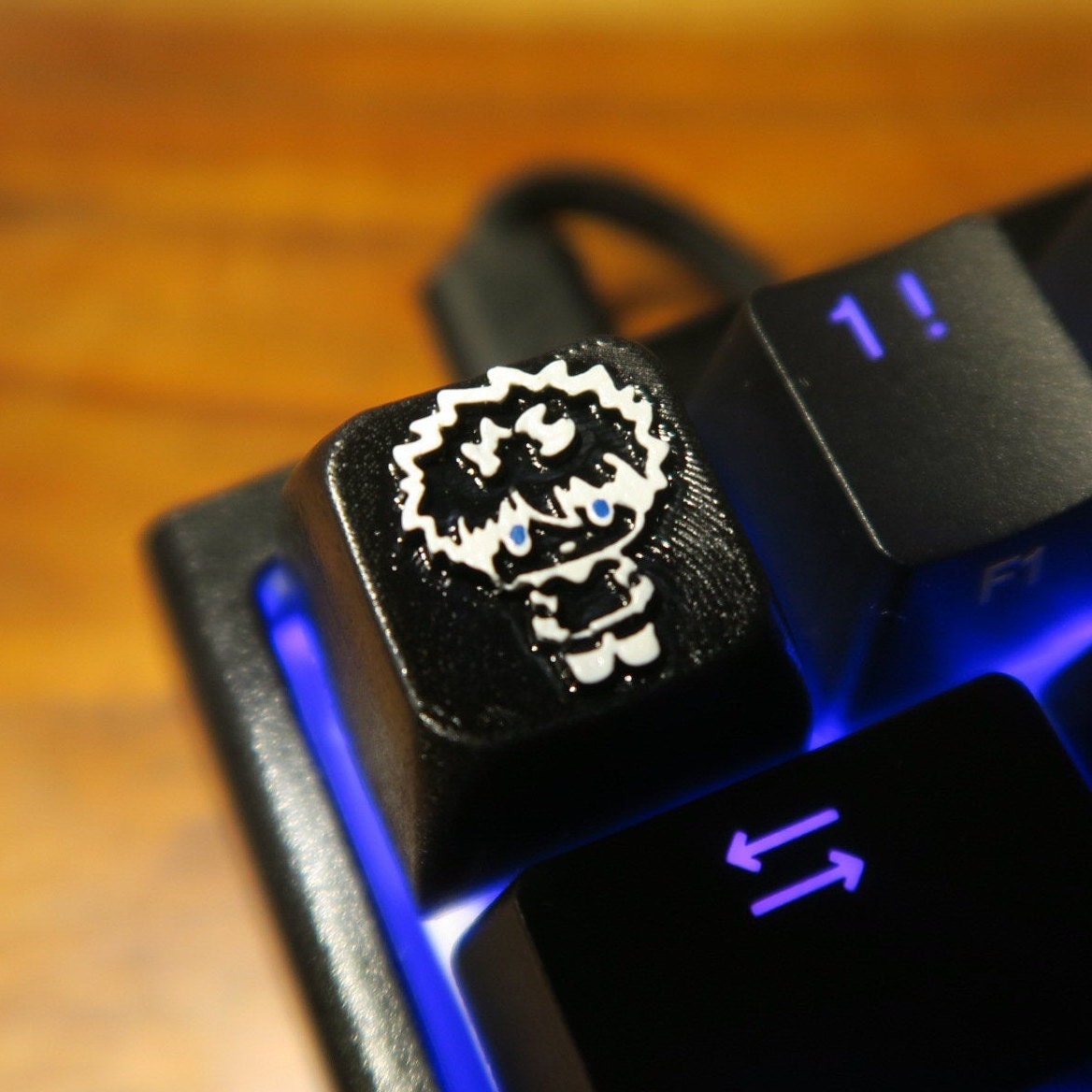 Killua Keycap Hunter X Hunter Hand Painted R4 Height Etsy Killua Keycap Hunter X Hunter Hand Painted R4 Height Etsy