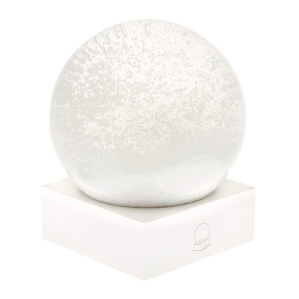 Only Snow "Snow Storm" Snow Globe by CoolSnowGlobes® - Snowfall Snowflake Blizzard Winter Home Décor