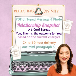 Lettura dei Tarocchi Intuitiva e Psichica per una Relazione d'Amore, Testo/Foto in PDF, Messaggio Digitato, Guida Spirituale per la Relazione e il Risultato per Te