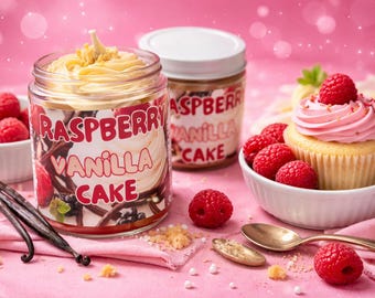 Raspberry Vanilla Cake