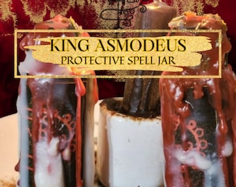KING ASMODEUS Protective Spell Jar