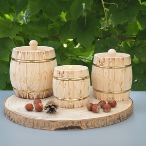 Organize with style: Sustainable wooden storage boxes - Unique gift idea for every occasion