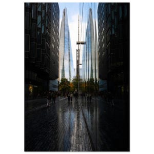 The Shard Reiseplakat, London Reiseplakat, Reiseplakat von London, London Kunst, London Geschenk, Wandkunst, Geschenk für London Kunstliebhaber