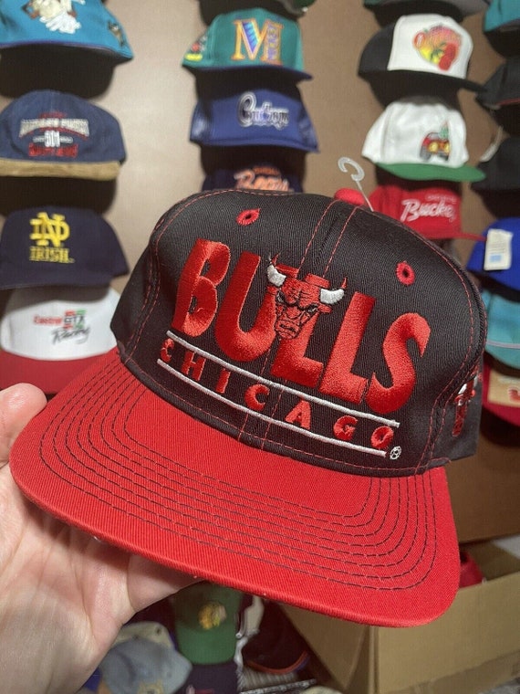 Vintage 90s NBA Chicago Bulls Youngan Snapback Ha… - image 2