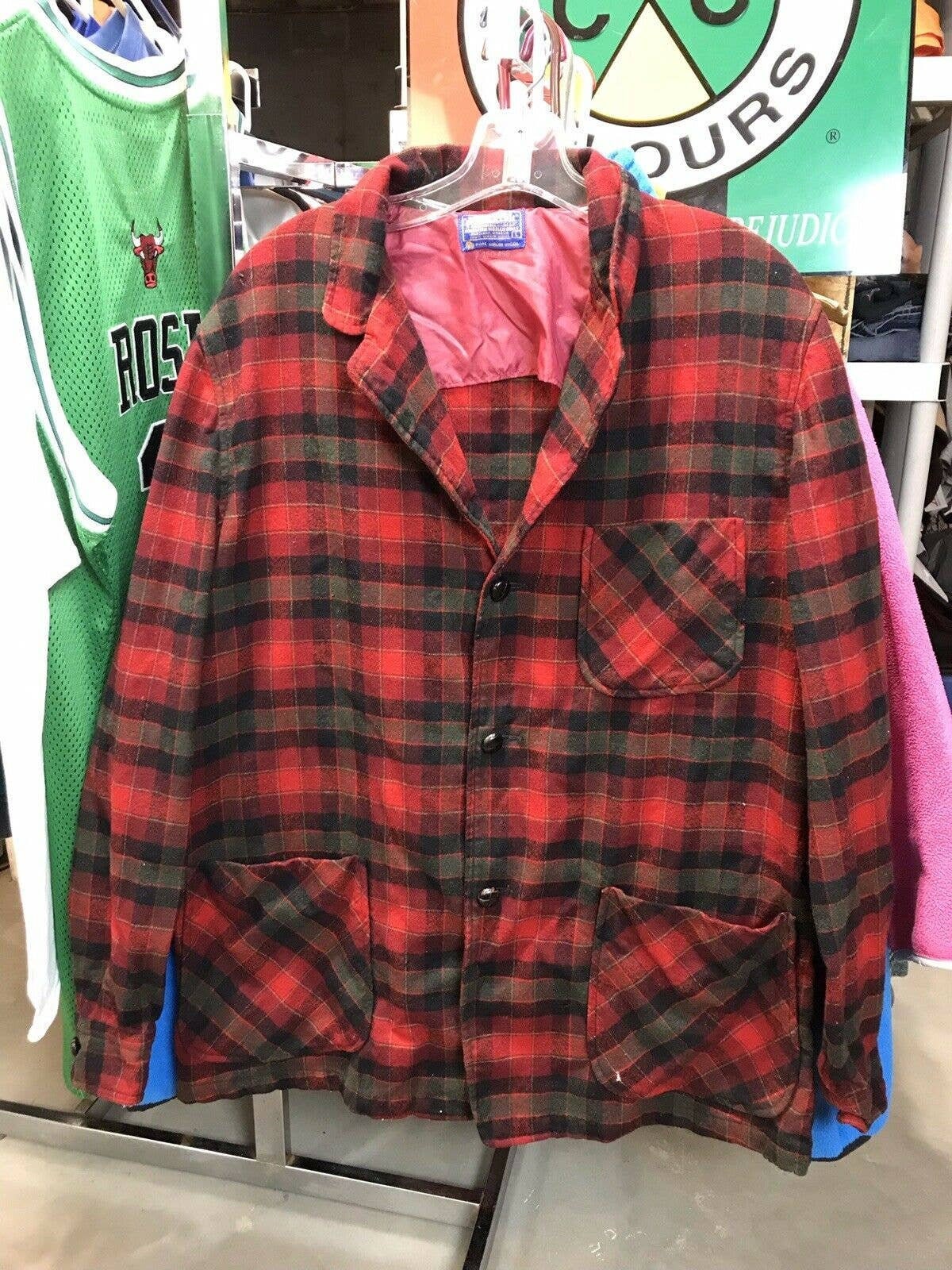 flannel smoking jacket