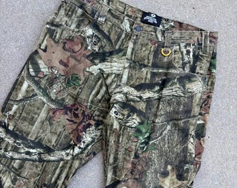 Pantaloni mimetici da uomo Mossy Oak 38x32 Break Up Infinity Cotton Jeans da caccia all'aperto