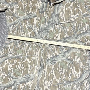 ヴィンテージ Mossy Oak ハンティング用断熱カバーオール メンズ XL カモフラージュ柄 80年代 90年代 アメリカ製 画像 11
