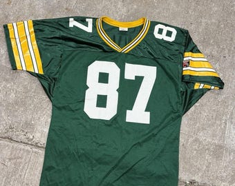 ヴィンテージ グリーンベイ パッカーズ ジャージ 1990年代 ブレット