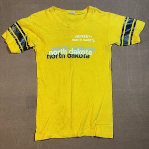 Vintage 70s Champion University North Dakota Mens Small Size Check Measurements