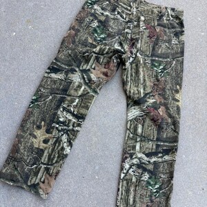 Mossy Oak Mens 38x32 Camo Pants Break Up Infinity Cotton Jeans Hunting Outdoors image 4